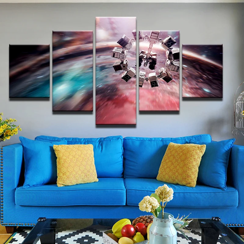 Современная Настенная художественная рамка для декора дома модульные картины