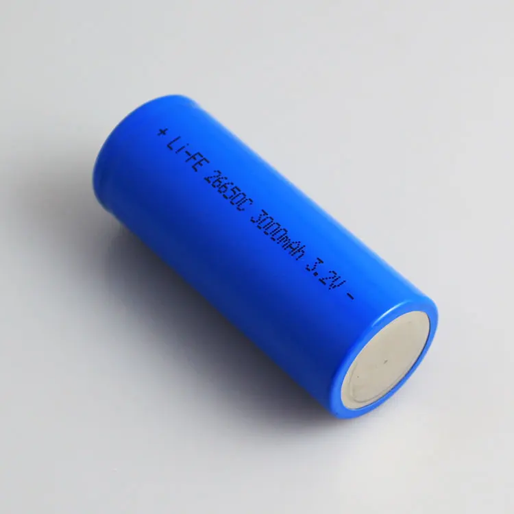 Цилиндрический литий-железо-фосфатный аккумулятор 3 2 в 3000 мач 26650 светодиодный