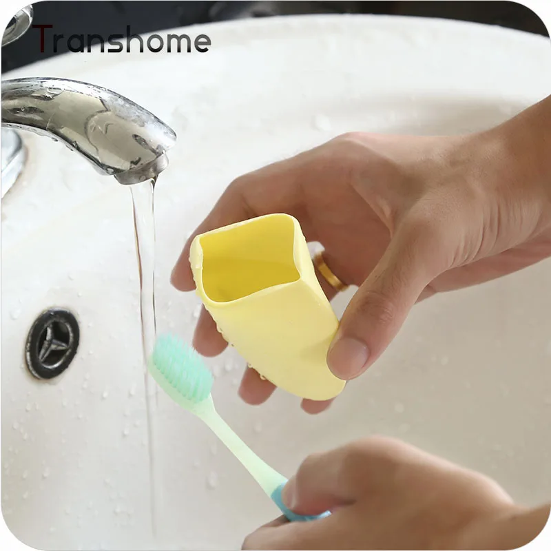 Transhome дорожный силиконовый для мойки портативная бутылка воды складная