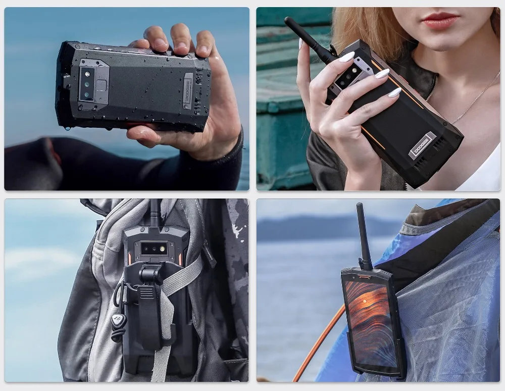 DOOGEE S80 4G смартфон Helio P23 6 ГБ 64 Гб 5 99 дюйма 10080 мАч 16 МП IP68/IP69K водонепроницаемый OTG NFC