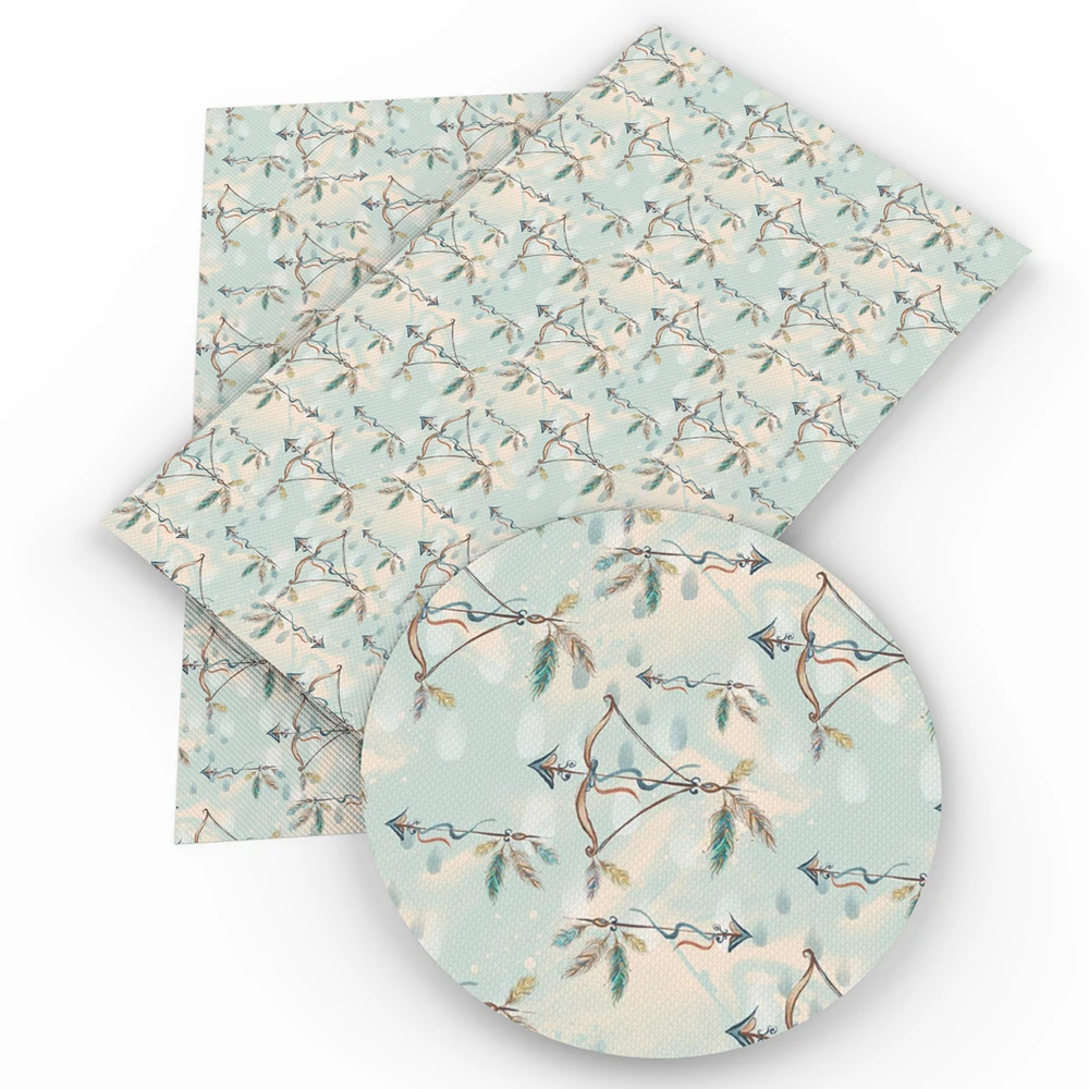 1068108001 David accessories 20*34 см лошадь лиса стрелка торт искусственная кожа DIY домашние текстильные украшения одежды knotbow сумки, 1Yc4140 - Цвет: 1068108001
