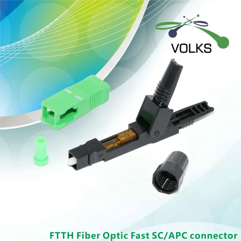 FTTH волоконно оптический Быстрый SC/UPC разъем/FTTH волоконный разъем 5 шт.|fiber connector|fiber
