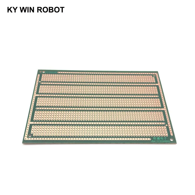 1 шт. DIY 10*15 см PF Односторонний Прототип бумага PCB Универсальный Эксперимент Матрица платы пять отверстий 10x15 см для Arduino