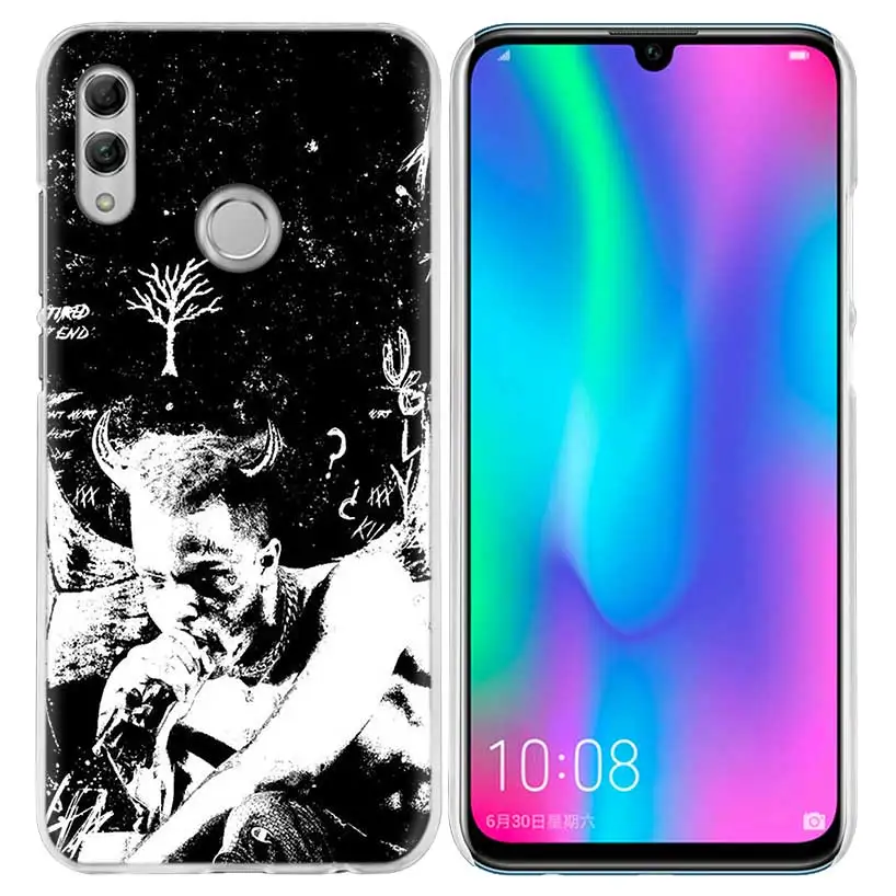 Чехол Rap Singer XXXTentacion для huawei Honor 8X Y9 9 10 Lite Play 8C 8S 8A Pro V20 20i 10i Y6 Y7 жесткий чехол для телефона из поликарбоната