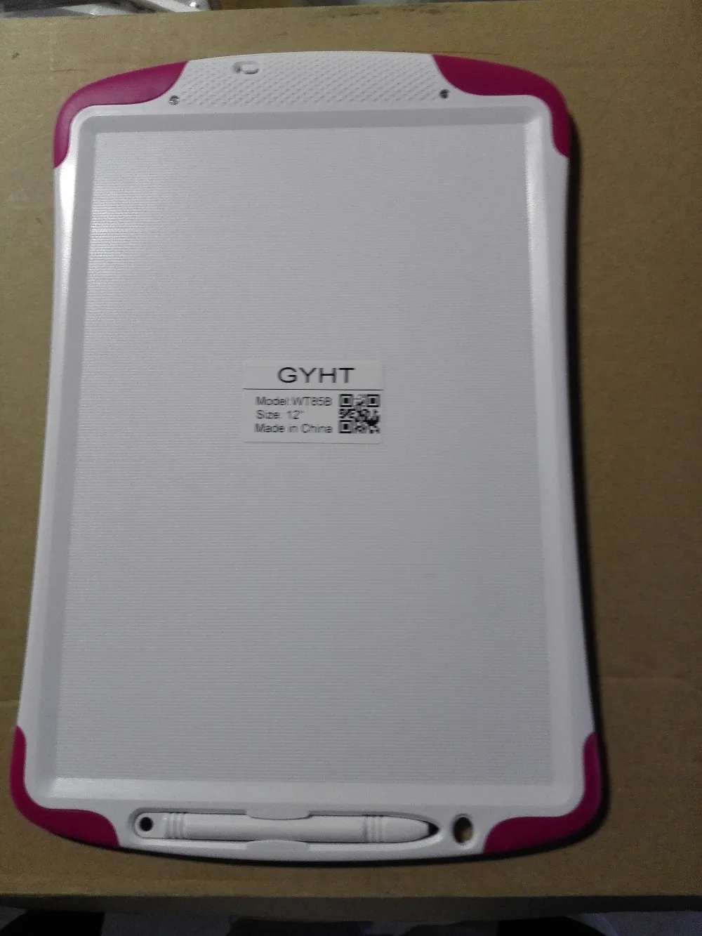 Детский стираемый планшет для рисования с ЖК экраном 12 дюймов безбумажный письма