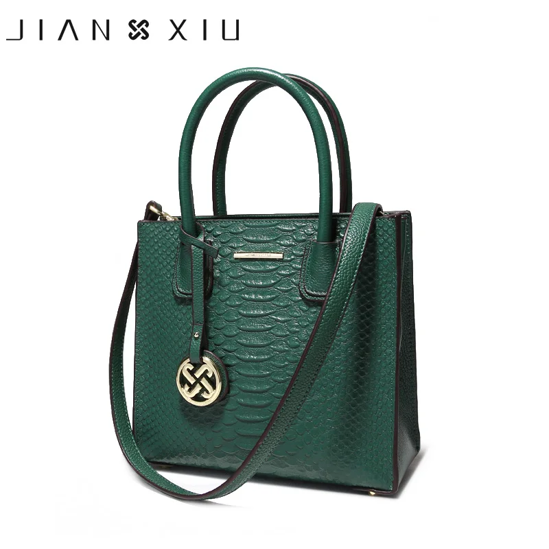 JIANXIU Luxury Handbags Women Bag Designer Handbag Genuine Leather Bags Bolsa Feminina Bolsas Sac a Main Shoulder Bag Small Tote