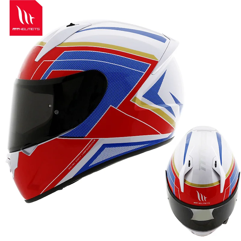 Мотоциклетный шлем с полным лицом barros шлем гоночные мото шлемы, каски Casco moto ECE Сертификация - Цвет: b12