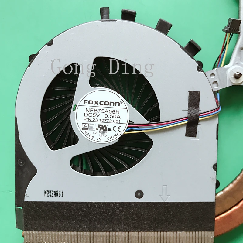 Новый ноутбук вентилятор радиатора процессора подходит для ASUS A450J f450j K450J X450J X450JF