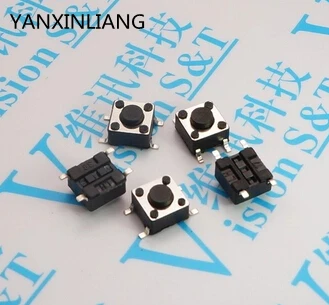 50 шт. сенсорные кнопки для микровыключателя 4 контактный SMD 6 мм X 8 6*6*8 6X6X8 мм|smd
