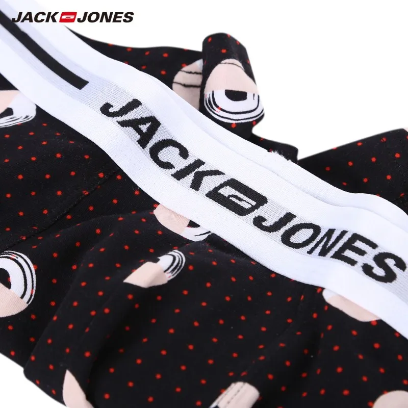 JackJones мужские летние трусы боксеры в горошек дышащие мягкие E | 21817G519|Мужские