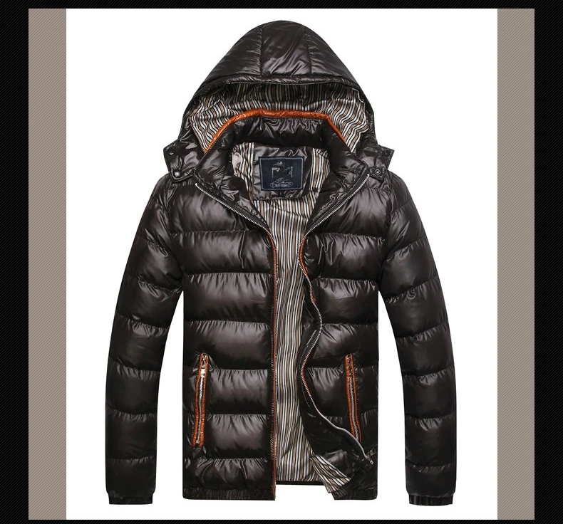 Зимний мужской пуховик с капюшоном, Толстая куртка, Casaco Masculino Inverno, мужская повседневная теплая верхняя одежда, водонепроницаемая парка, Мужская ветровка