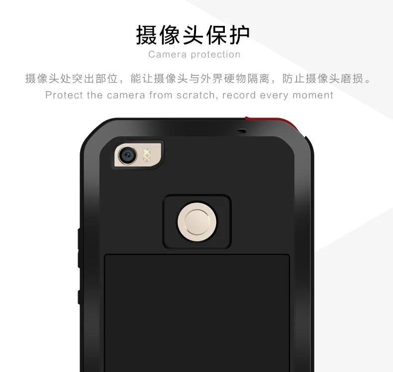 LOVE MEI металлические алюминиевые Чехлы для Xiao mi Max 6,4" Броня противоударное водонепроницаемое стекло с гориллой мощные Чехлы для Xiaomi mi x
