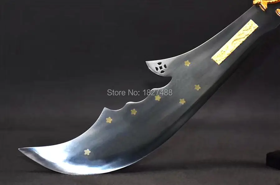 Китайский KungFu Broadsword WuShu Dao Sword острый 1095 лезвие из высокоуглеродистой