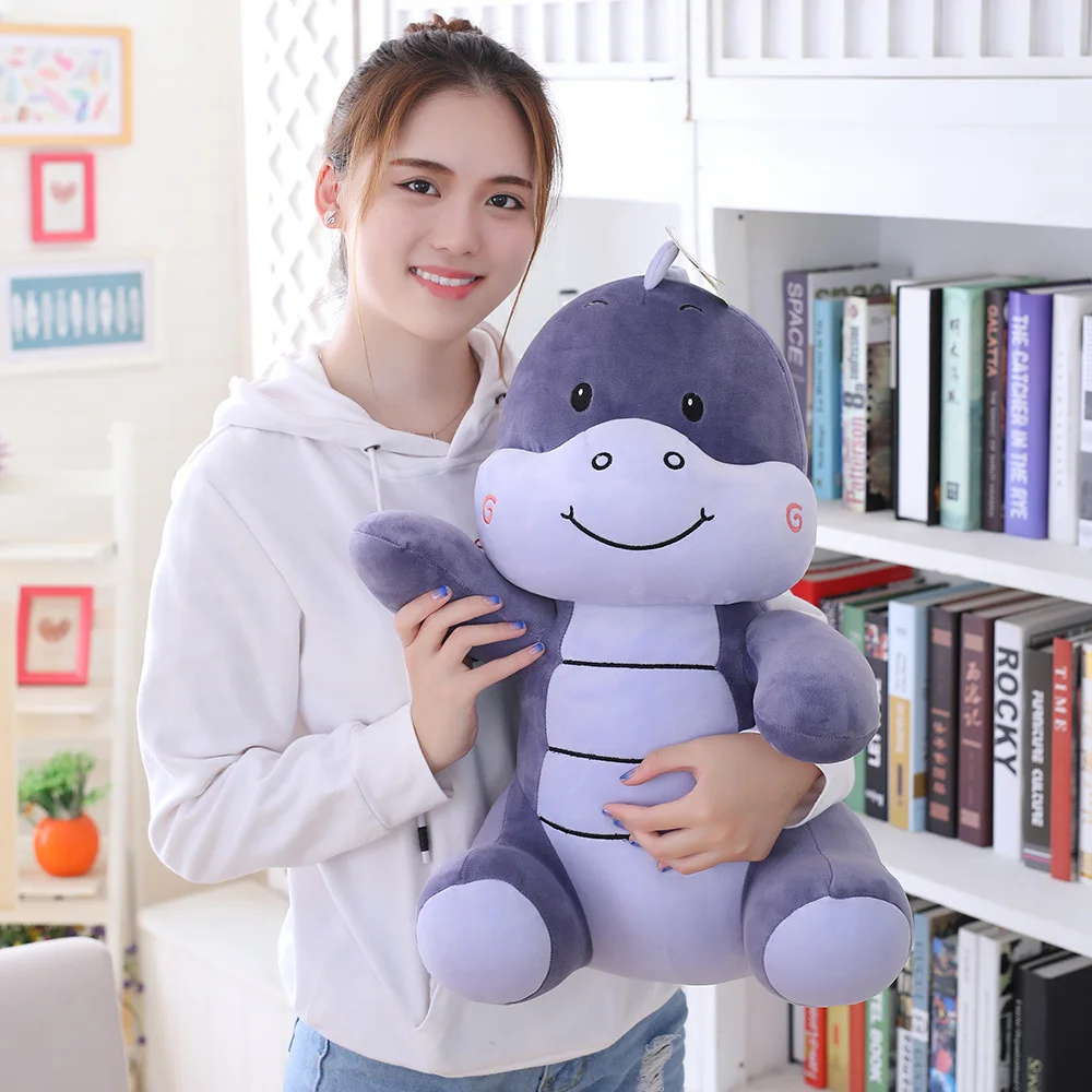 Популярная новинка 2019 3 цвета милая плюшевая подушка с динозавром набивная