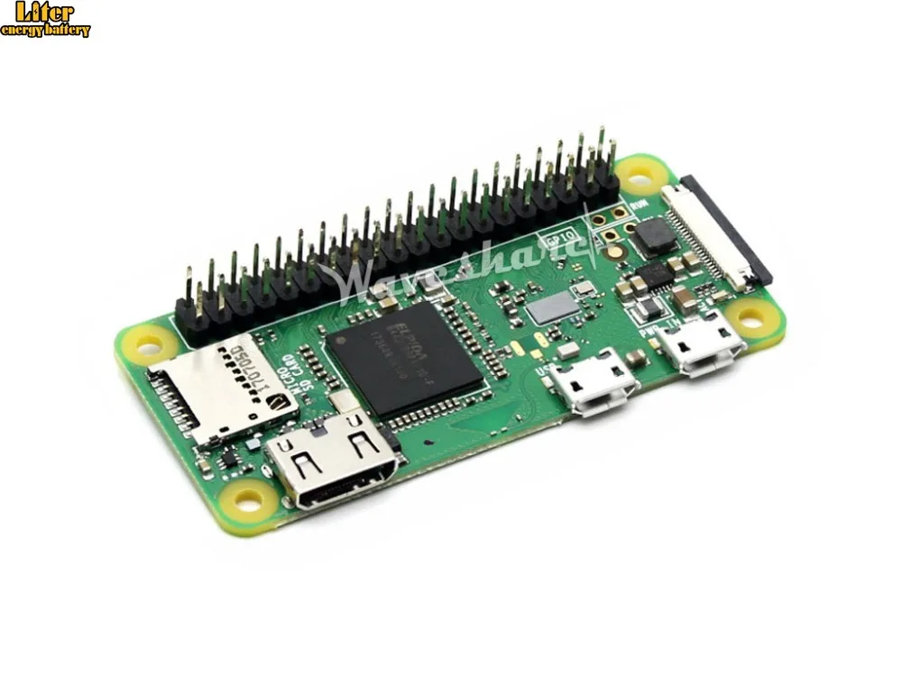 Оригинальный Raspberry Pi Zero WH недорогой Сокращенный со встроенным WiFi и Bluetooth