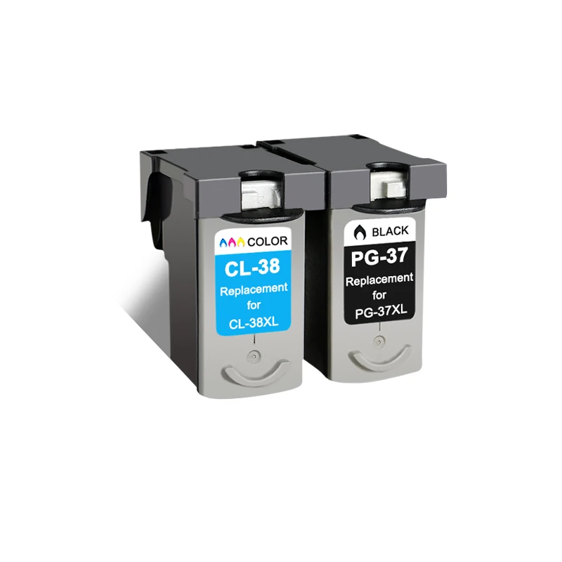 PG-37 CL-38 чернильные картриджи для Canon PG 37 CL 38 PG37 CL38 PIXMA MP140 MP190 MP210 MP220 MP420 IP1800 IP2600 MX300 MX310 принтер