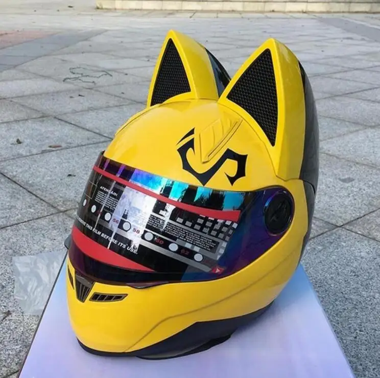 Мотоциклетный шлем всесезонный для защиты от солнца мужчин и женщин модный