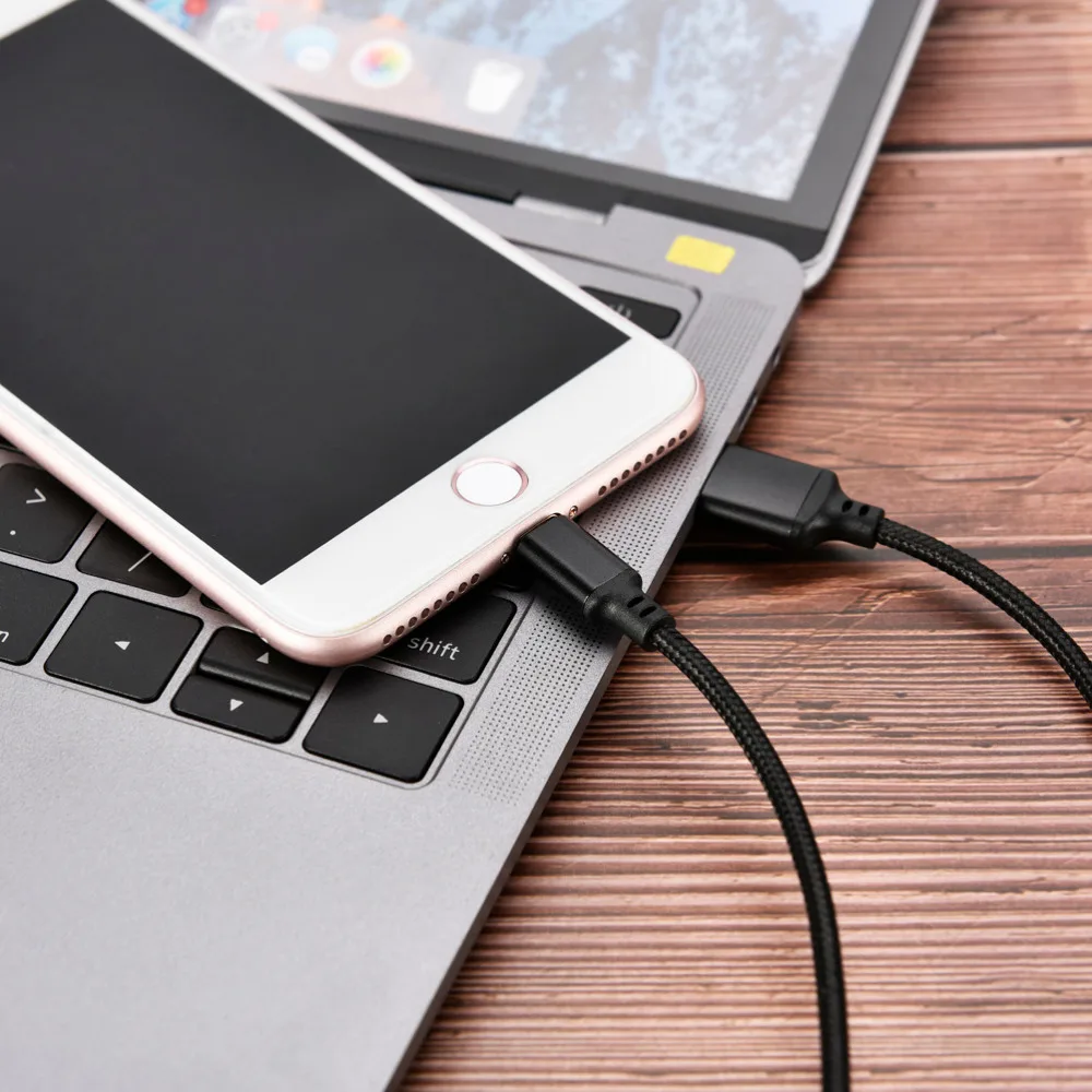 CHOETECH USB кабель для iPhone XS Max 5V 2.4A Реверсивный дата и Зарядка Кабели мобильных