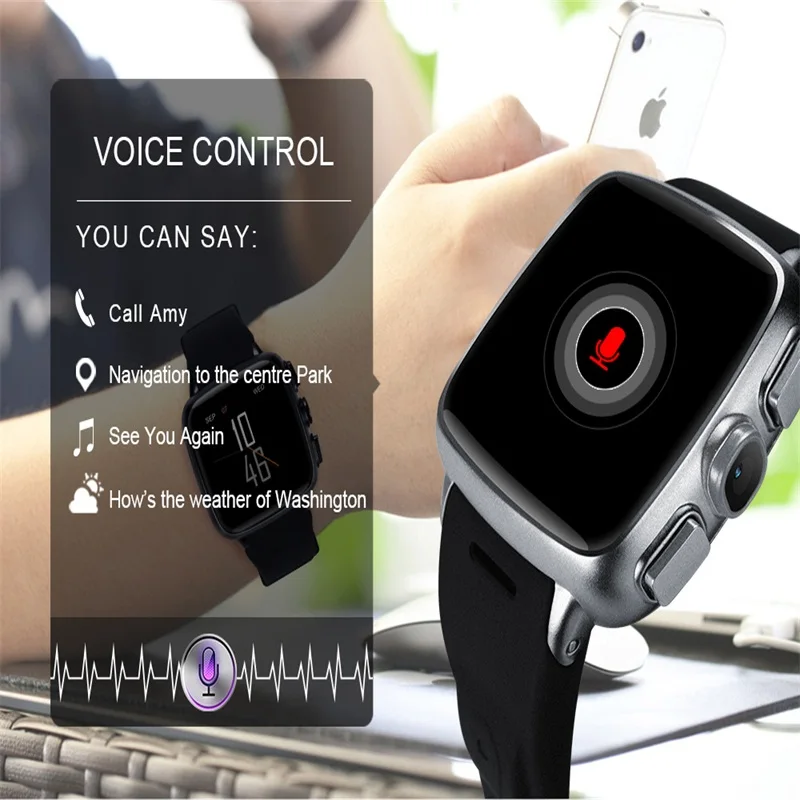 Yscen Z01 3G Смарт-часы IP68 Водонепроницаемый MTK6572 GPS WI-FI bluetooth шагомер сердечного ритма