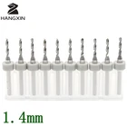 Набор фрез, комплект из 10 твердосплавных насадок 1,4 мм для работ по дереву и металлу