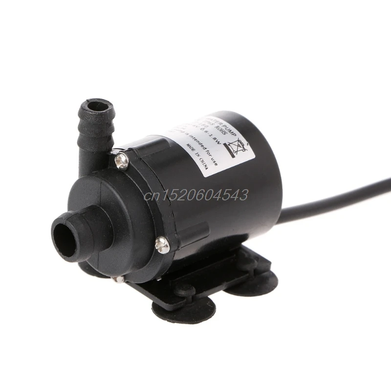 Мини USB DC 12V Бесщеточный погружной мотор водяной насос для автомобильного