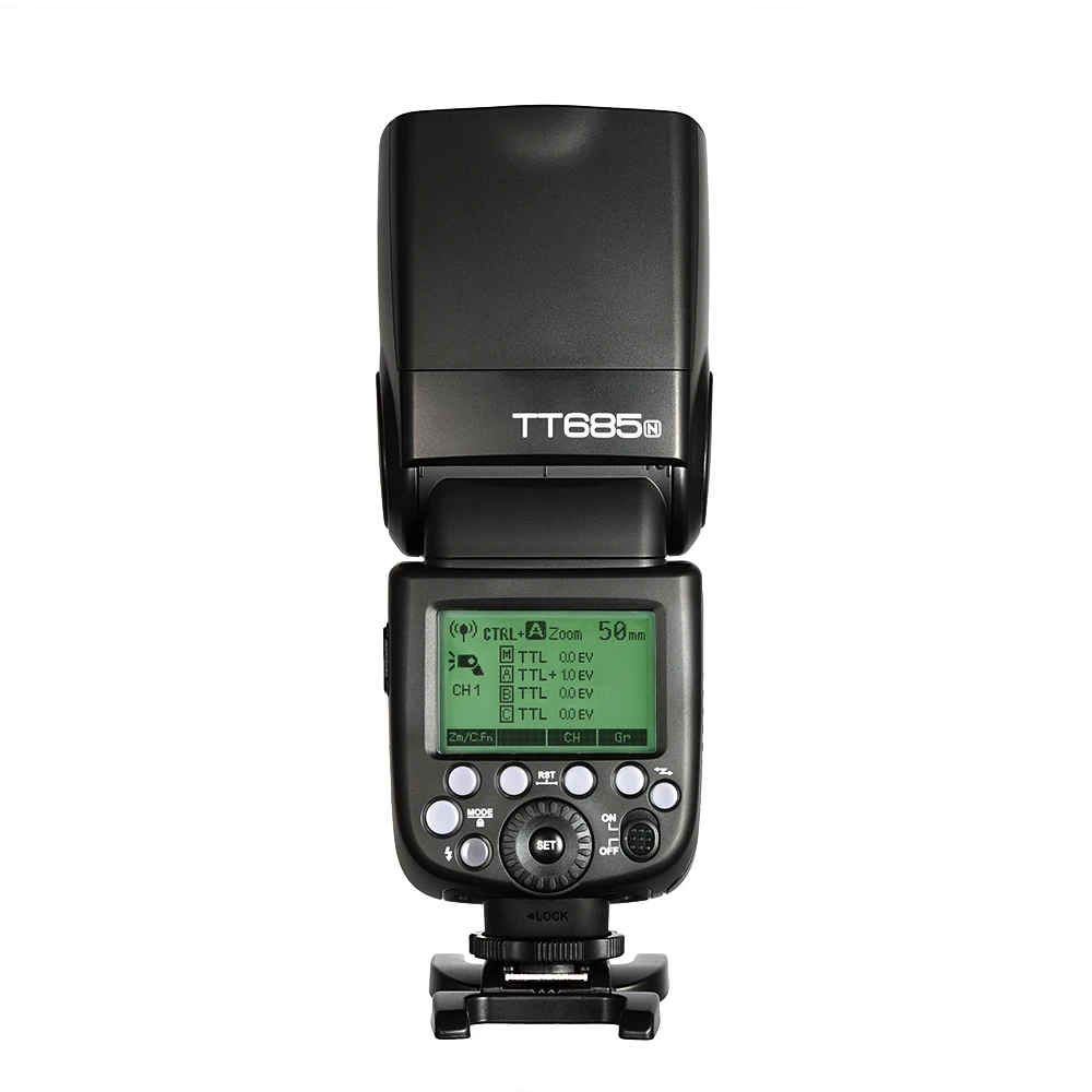 Godox TTL II автовспышка GN60 HSS 1/8000 s 2.4 г Беспроводной Speedlite tt685c + x1t-c/tt685n x1t-n/tt685s x1t-s Softbox