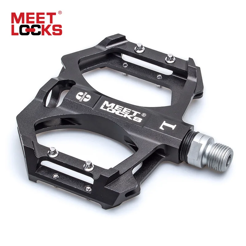 MEETLOCKS велосипедная педаль алюминиевый корпус Cr Mo CNC механический шпиндель с