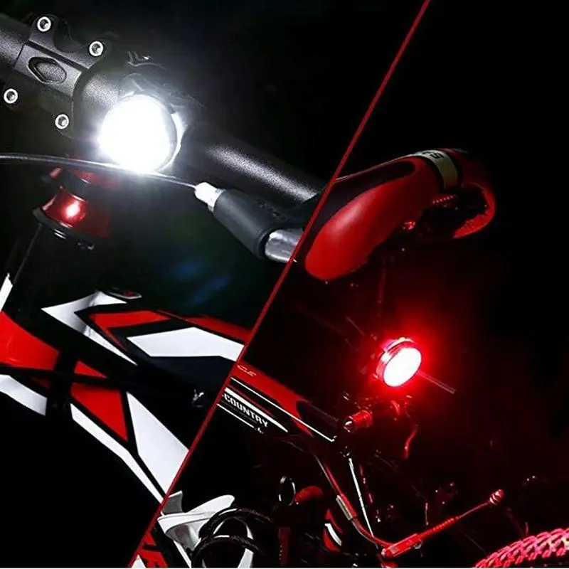 USB зарядка велосипедный задний фонарь светодиодный Фонарь передний свет MTB