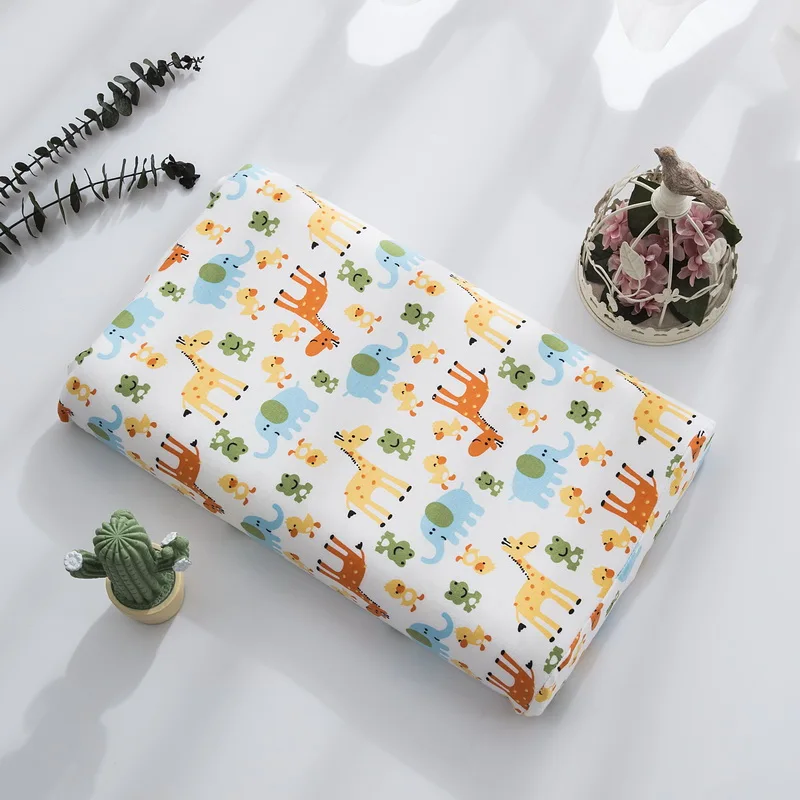 Натуральный Таиланд ортопедический латекс подушка для детей мультфильм Жираф