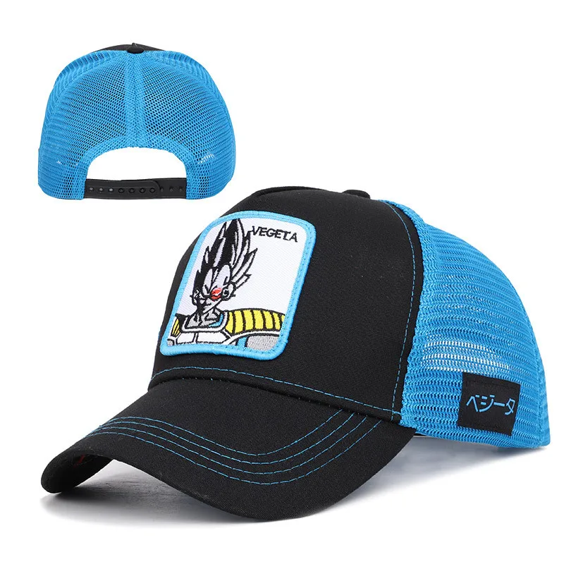 Style 8 Бренд Dragon Ball Z Goku VEGETA MAJIN бейсболка Snapback для мужчин и женщин Кепка в стиле хип-хоп дальнобойщик папа шляпа высокое качество Прямая - Цвет: Style 8