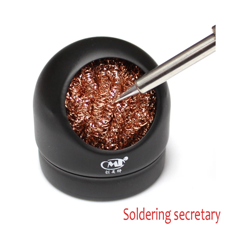 Лучшее качество черный паяльник 66 мм наконечник для паяльника мяч очистки с