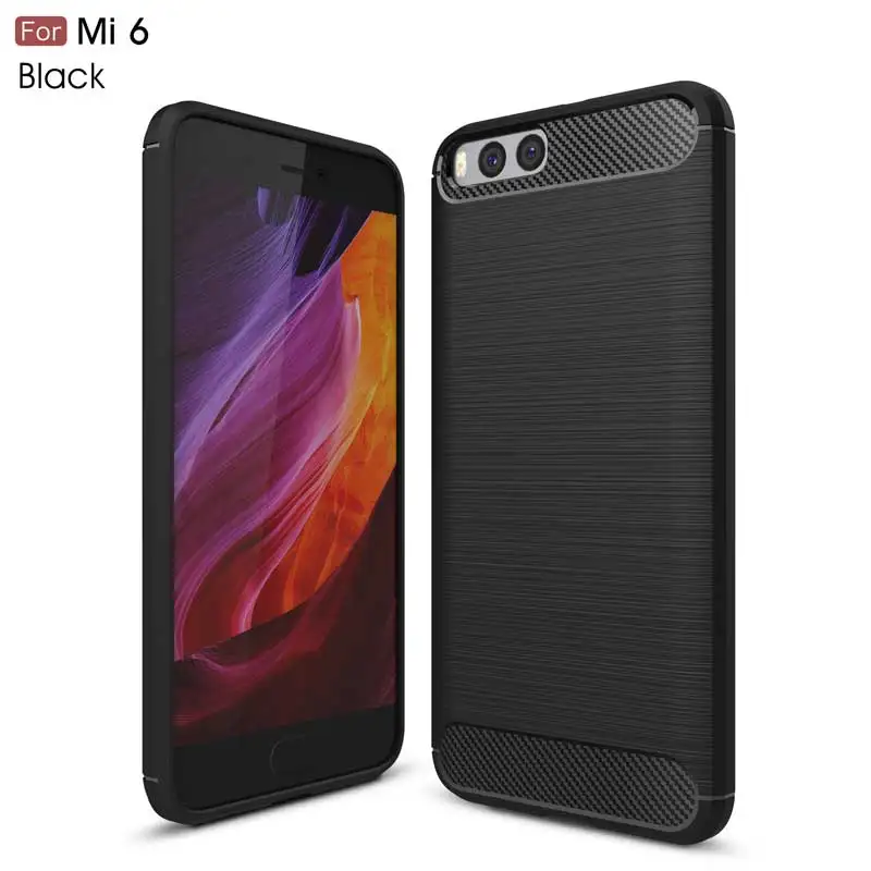 Мягкий чехол для телефона xiaomi 6 6x Силиконовый противоударный 5 5S plus 5x из