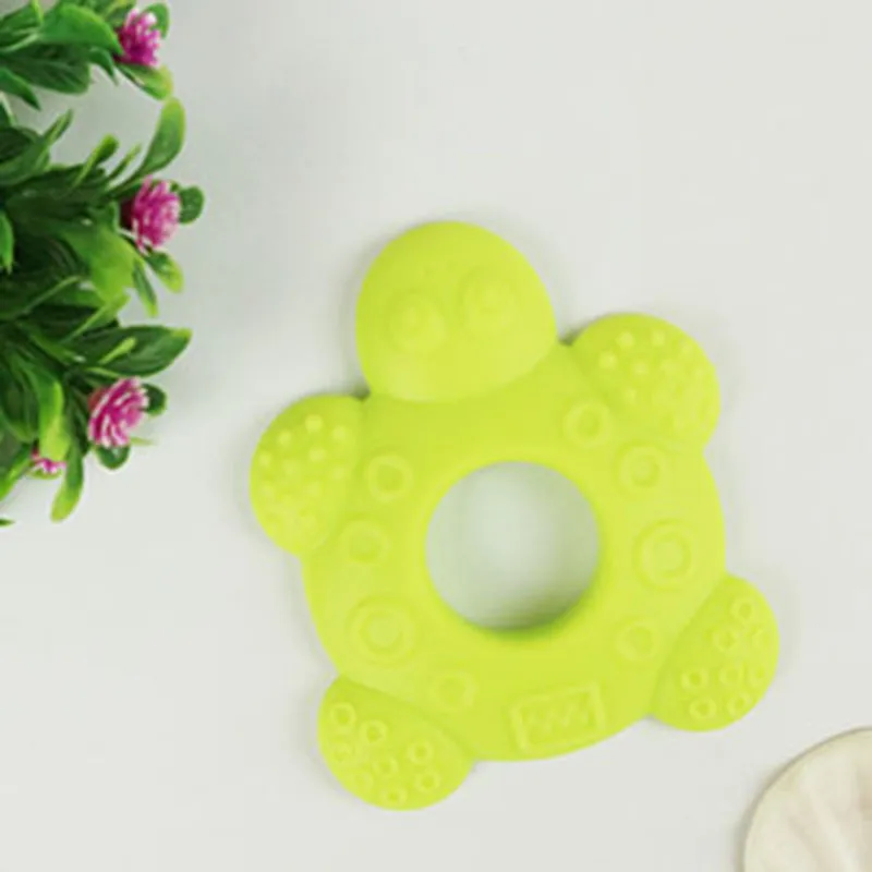 Новые Детские Прорезыватели Силиконовые игрушки детские погремушки животные