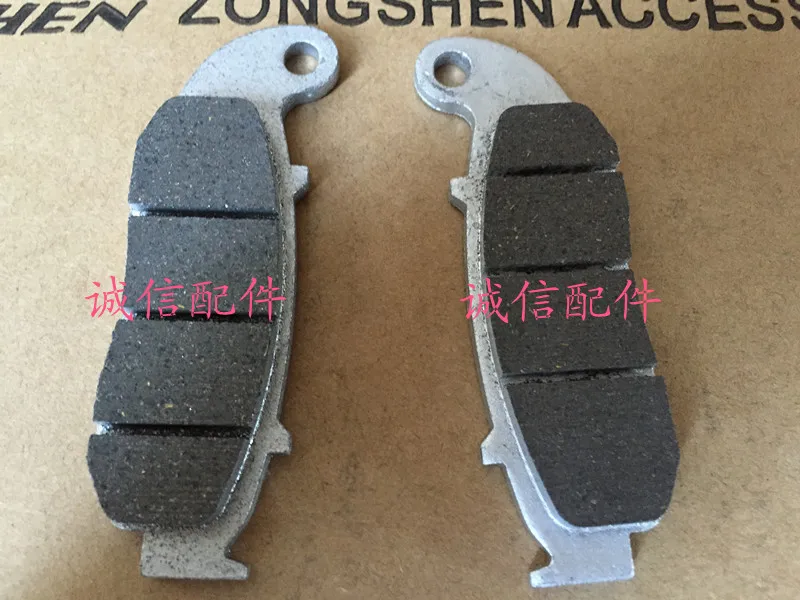 Zongshen мотоцикл rx3 zs250gy-3 Передние Задние тормозные колодки 250cc Грязь велосипед ямы аксессуары - Цвет: Front brake pads