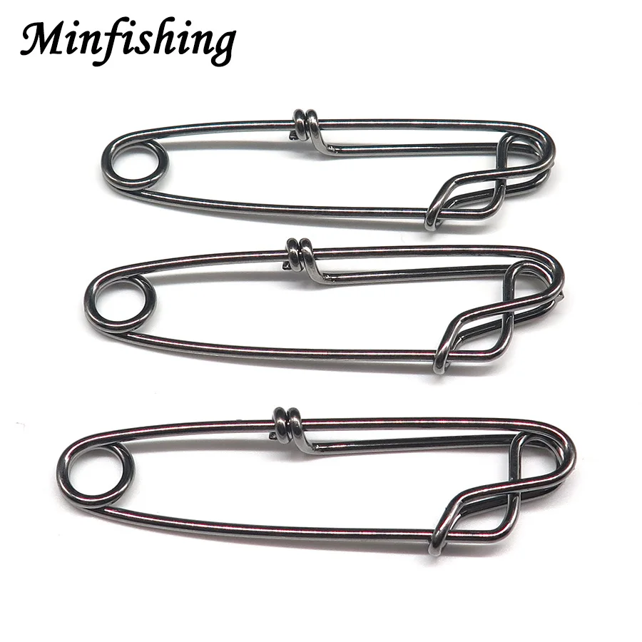 Minfishing 20 шт. сверхпрочный рыболовный Вертлюг из нержавеющей стали для морской