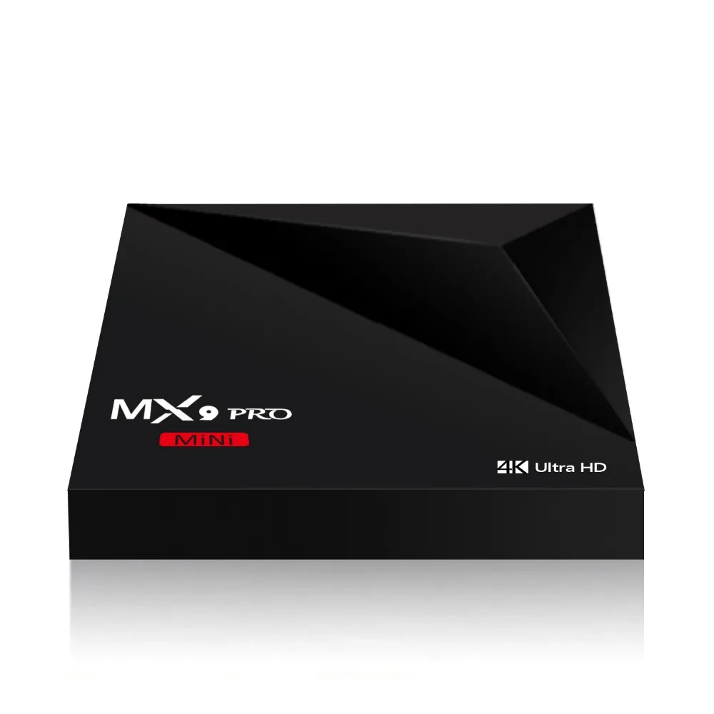 MX9 Pro мини android 7.1 TV Box RK3328 Quad Core 4 К VP9 H.265 HDR10 USB3.0 1 г/8 г Mini PC Dlna Wi-Fi LAN HD медиаплеер ЕС Plug |