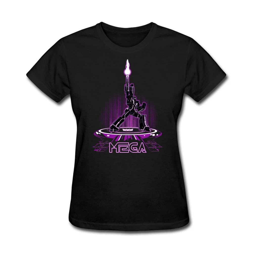 MEGA (TRON) Women movie Tron in this epic 80 Vintage t shirt Top Sale t-shirt DIY Crewneck Clothing | Женская одежда