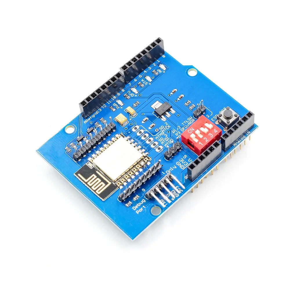 ESP8266 ESP 12E UART WIFI беспроводной щит для Arduino UNO R3|Интегральные схемы| |