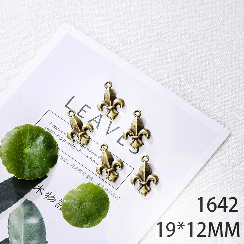 

19*12mm 15pcs Anchor Alloy Pendant For Diy Jewelry Making 2 Colors Antique Silver Antique Bronze No.1642