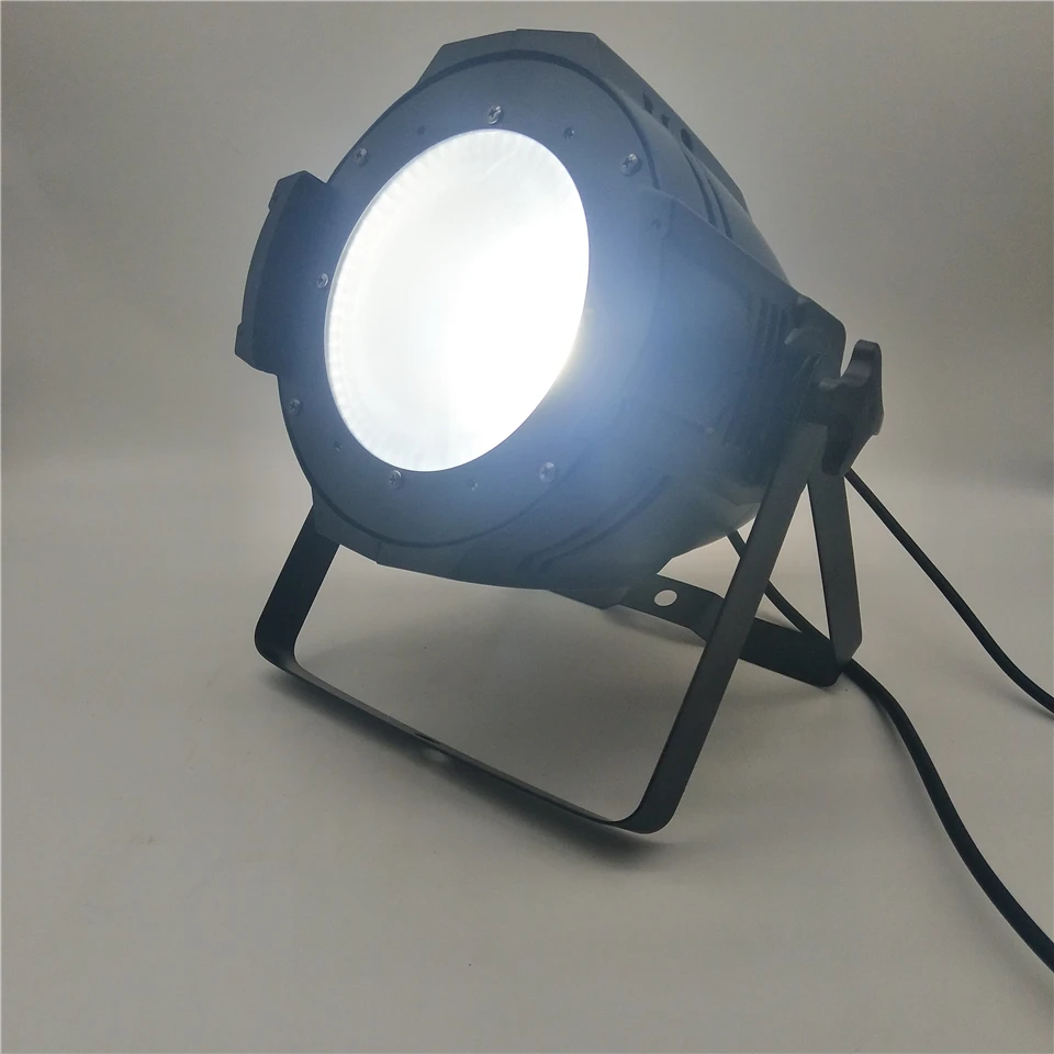 Кейс для полета + 6 шт. 100 Вт COB LED par свет теплый белый двойной цвет DMX Свадьба КТВ бар