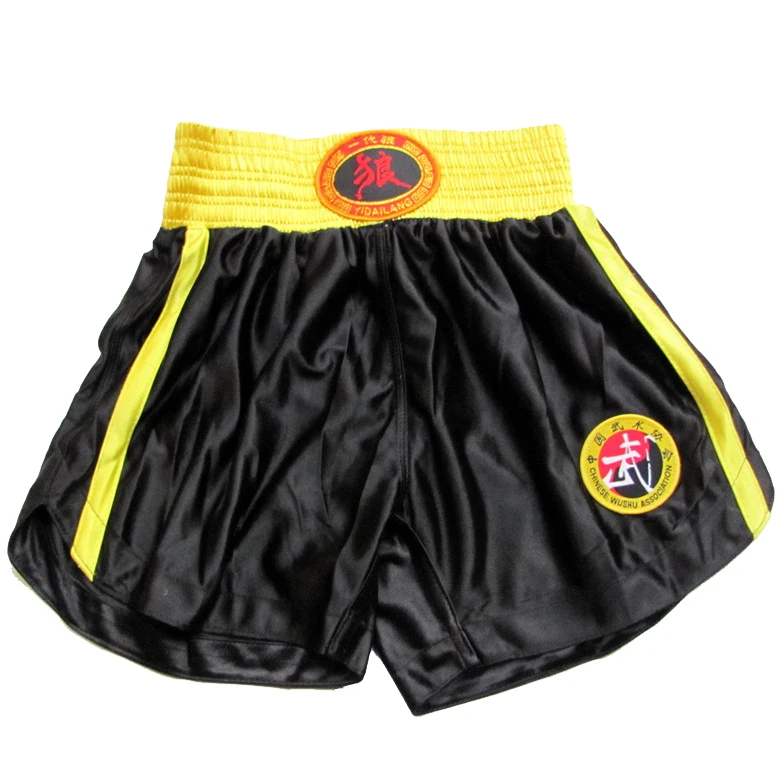 Для детей и взрослых для женщин мужчин боксерские ММА Муай Тай шорты Fightwear trunks