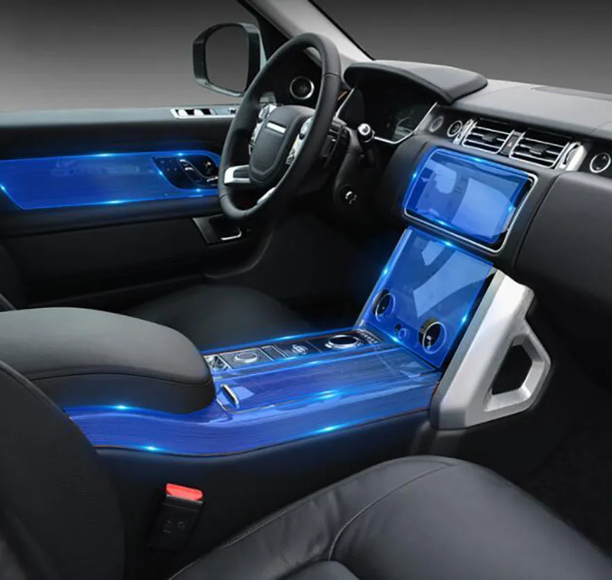 Для Land Rover Range Rover 2013 интерьерная наклейка прозрачная защитная пленка автомобильные аксессуары