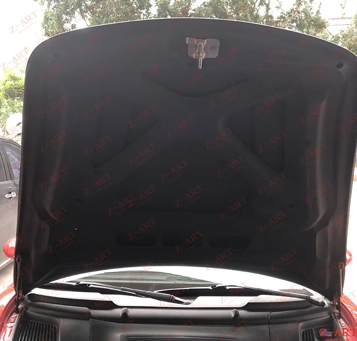 Z-ART углеродное волокно капота двигателя для Porsche 987 Boxter Cayman из циркониевого