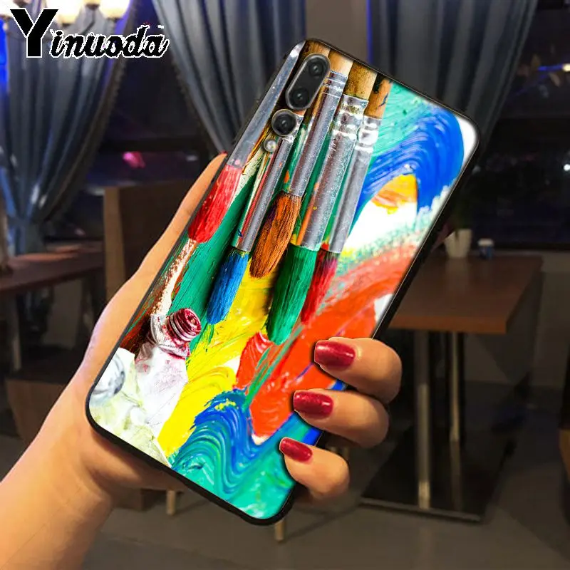Yinuoda красочный набор акварельных красок палитра для телефона чехол Huawei P20pro mate10lite