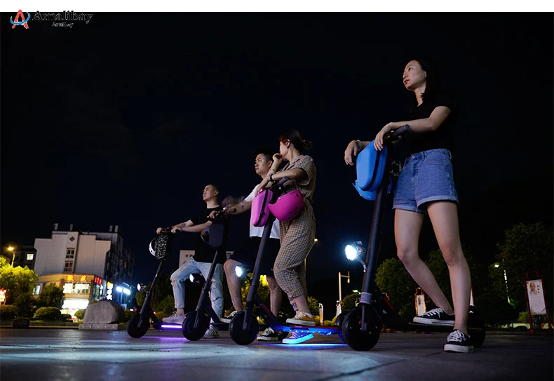 Светильник для скутера Xiaomi M365 Pro головной светильник светодиодный регулируемый передний светильник Предупреждение льный светильник для Ninebot Es2 Es1 Запчасти для скутера