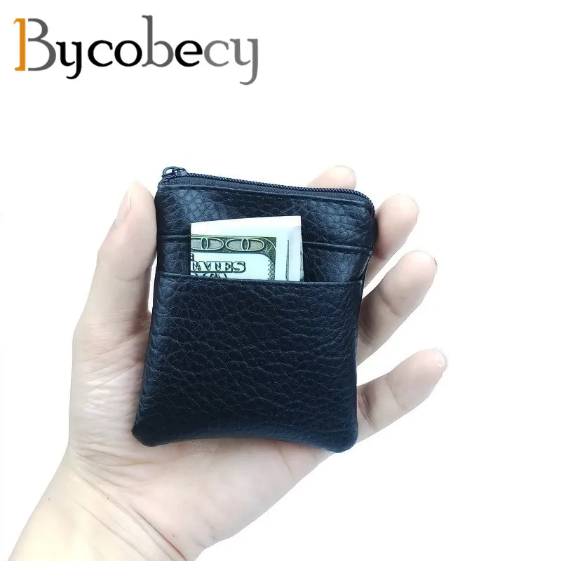 BYCOBECY Key Case Wallet Organizer Novelty Men's Coin Storage Bag Pu Leather Short Purse | Багаж и сумки