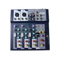721042 15w 4 channel mini pa analog usb audio mixer supporting a variety of audio formats bluetooth and recording etc