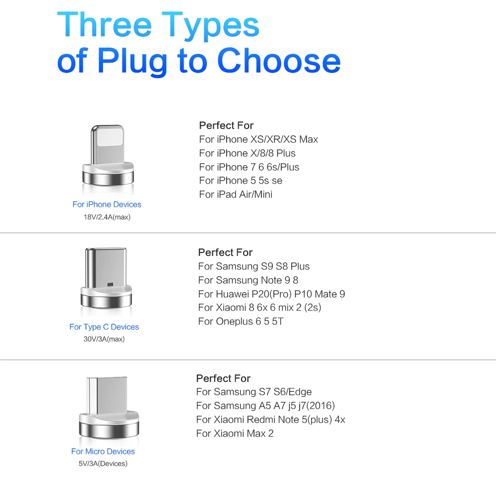 Магнитный зарядный кабель FLOVEME 3A Micro USB Type C для iPhone X XR Redmi K20 Pro быстрой