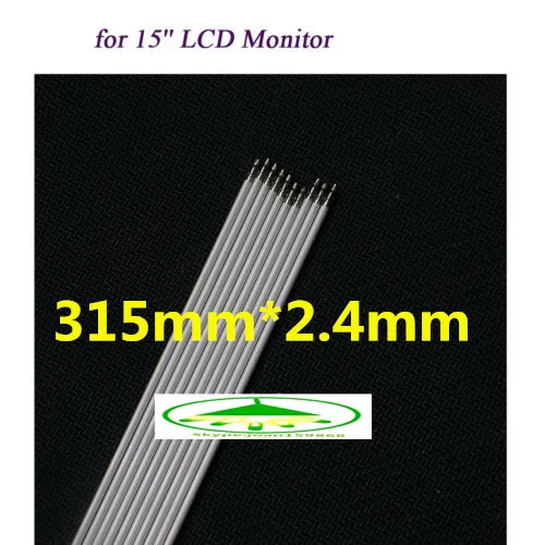 10pcs x Universal Brand New 15 inch Backlight CCFL Lamps Highlight 315mm *2.4mm for 4:3 LCD Monitor High Quality | Лампы и освещение