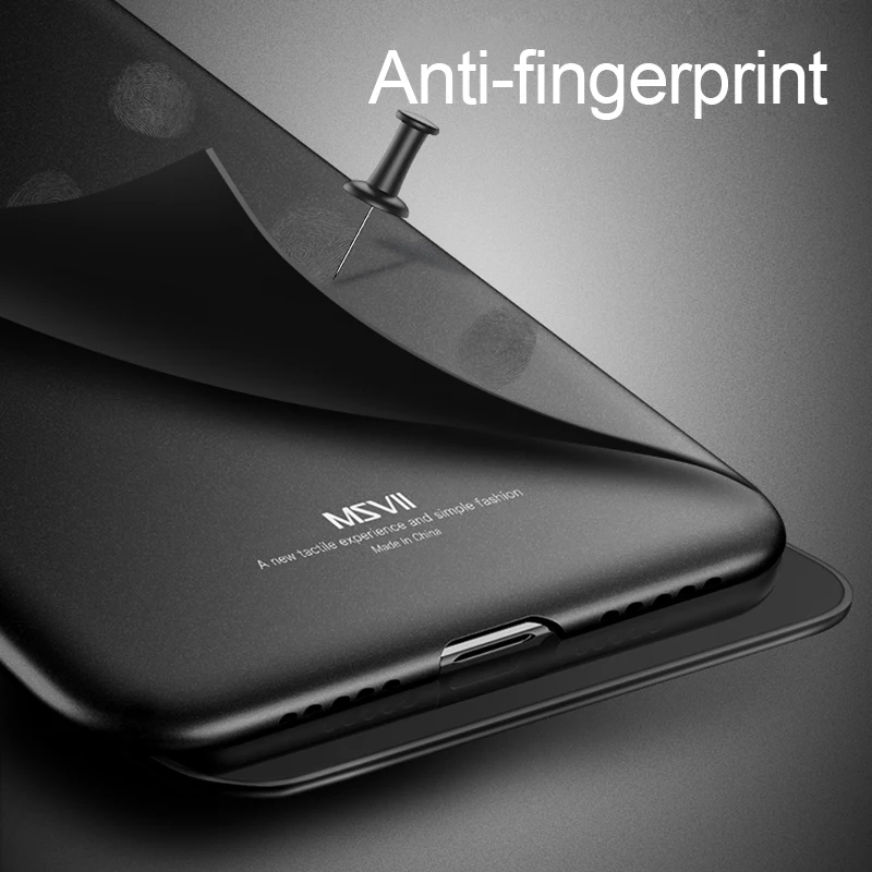 Msvii для сяо Mi Mix 2 Чехол Для Сяо Ультра тонкий полная защита ПК матовый Жесткий